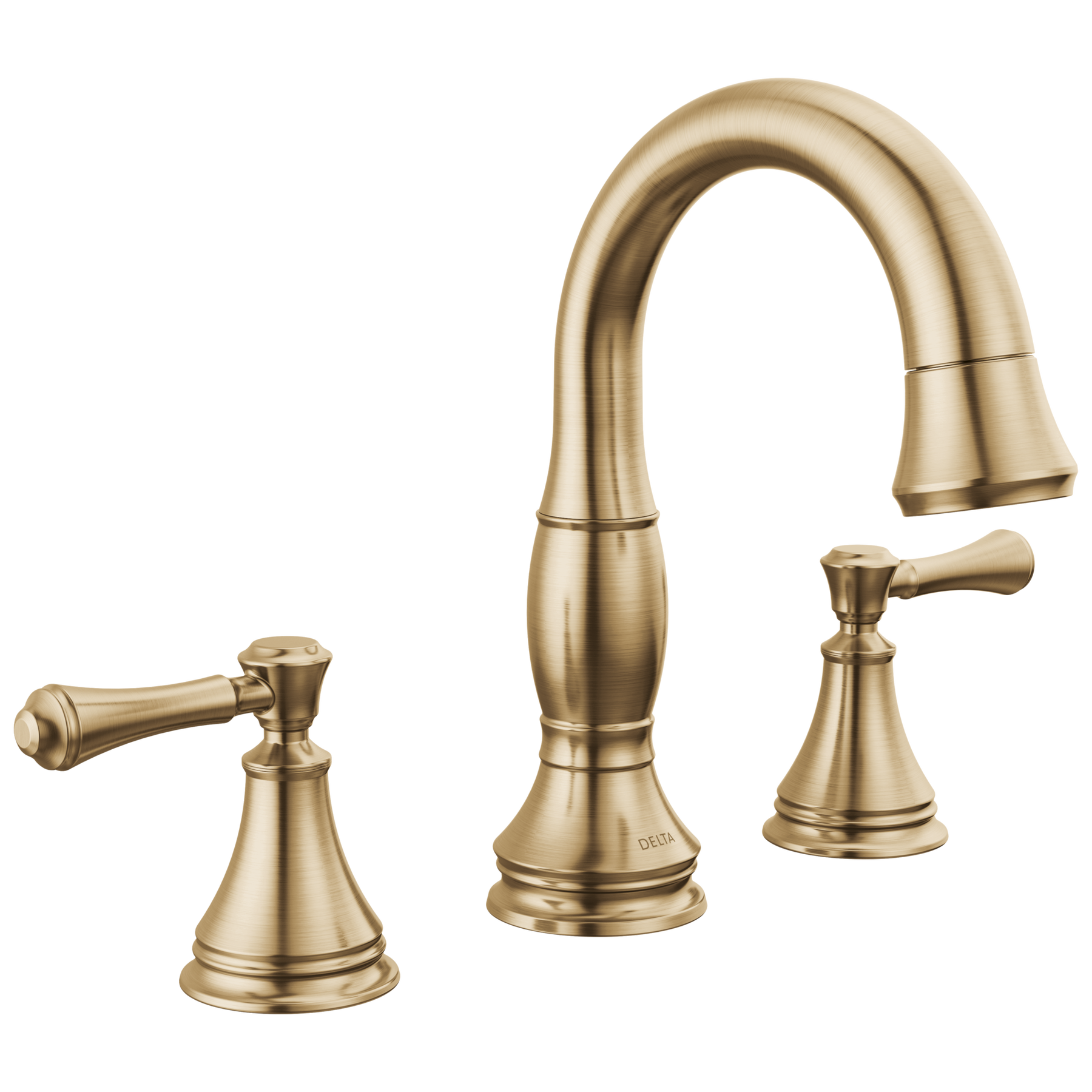DELTA FAUCET Delta Faucet 3597-CZPD-DST Cassidy Two Handle Widespread Pull Down Bathroom Faucet
