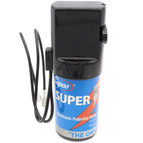 SUPCO Supco SPP6E Series E Electronic Potential Relay Hard Start Kit 88-106F Capacitor Size Replacement SPP6E