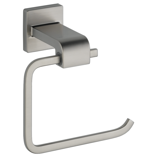 DELTA FAUCET Delta 77550-SS Arzo Wall Mount Toilet Tissue Holder in Brilliance Stainless