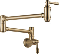 DELTA FAUCET Delta Faucet 1177LF-CZ Wall Mount Pot Filler