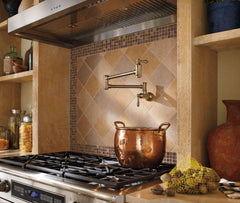 DELTA FAUCET Delta Faucet 1177LF-CZ Wall Mount Pot Filler