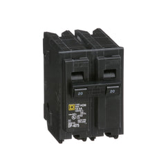 SQUARE D Square D HOM220 Miniature Circuit Breaker 20 Amp 120/240 Volt 10 kA