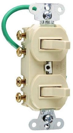 LEGRAND Pass & Seymour 693IG Combination Switch 15A 120/277V 2 3way Switch Replacement MPN