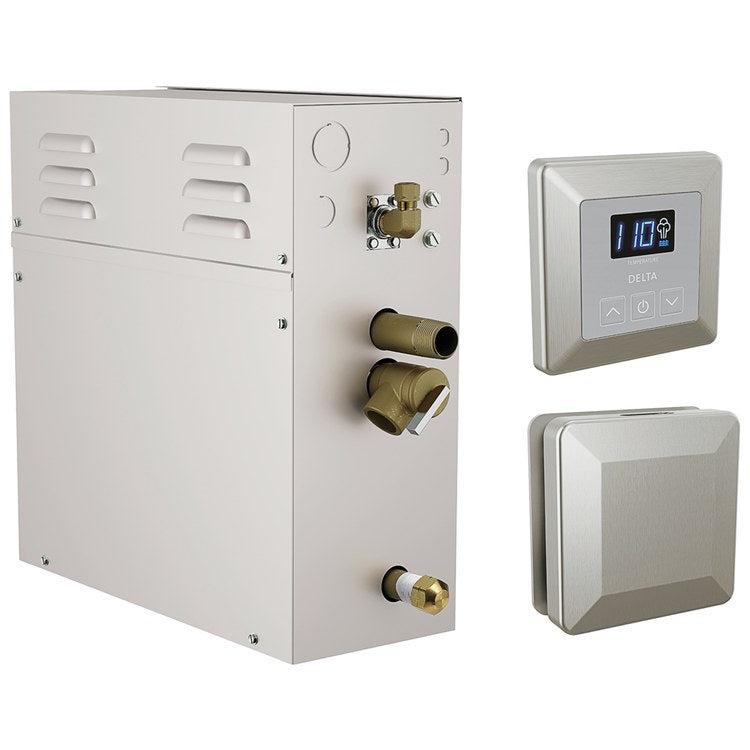 DELTA FAUCET Delta 5P-EST10-SS-PR Steam Kit Simplesteam 10KW