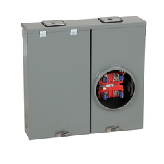 SCHNEIDER ELECTRIC Square D RC200S 200 Amp 1-Phase 3-Wire Surface Mount Overhead/Underground Service Ringless Type Meter Main