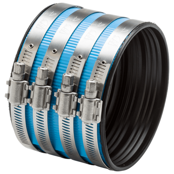 MISSION RUBBER Mission Rubber Company C1000HW Heavy-Duty No Hub Coupling