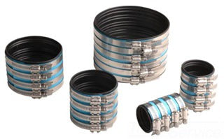 MISSION RUBBER Mission Rubber Company C1000HW Heavy-Duty No Hub Coupling