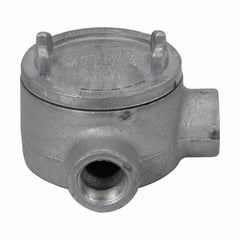 EATON Crouse-Hinds GUAL26 Conduit Outlet Box with Cover 3/4 inch 3 inch Cover Opening