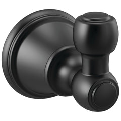 DELTA FAUCET Delta 73235-BL Matte Black Single Robe Hook