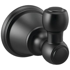 DELTA FAUCET Delta 73235-BL Matte Black Single Robe Hook