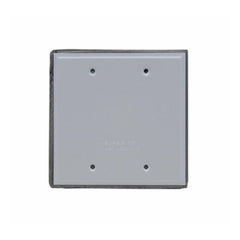 LEGRAND Legrand-Pass & Seymour WPB2 Weatherproof 2 Gang Blank Cover With Gasket and Screws