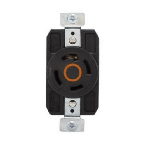 EATON Cooper Wiring Device AHCL1420R Ultra Grip Color Coded Locking Receptacle 20-Amp 125/250 Volt AC NEMA L14-20