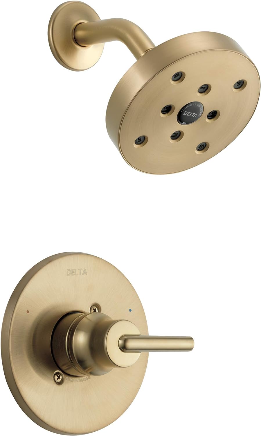 DELTA FAUCET Delta Faucet T14259-CZ Trinsic Shower Trim Kit Champagne Bronze