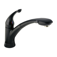 DELTA FAUCET Delta 470-BL-DST Single Handle Pull-Out Kitchen Faucet