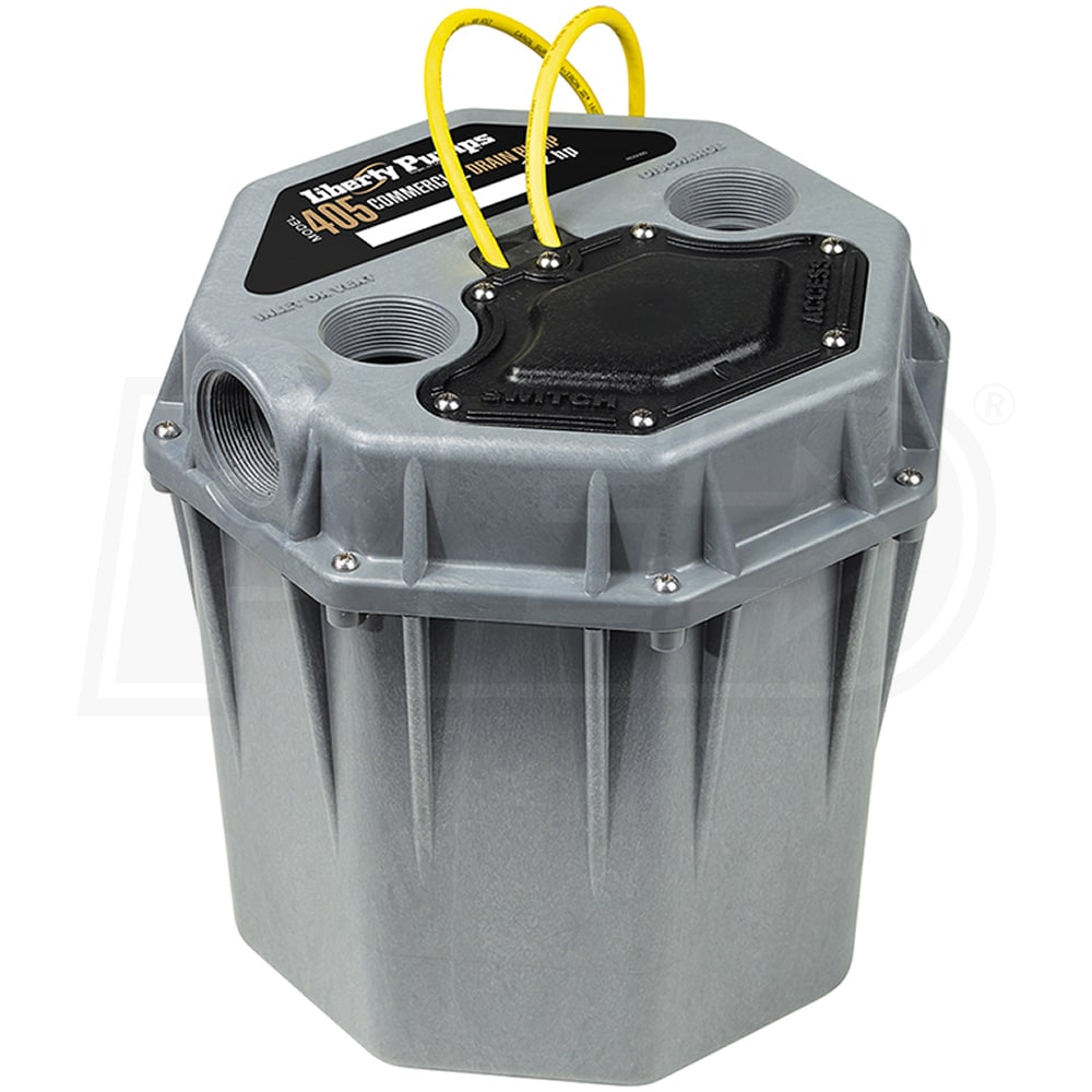 LIBERTY PUMPS LIBERTY 405HV Liberty Pumps 405HV High-Temperature Commercial Drain Pump System