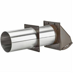 LAMBRO INDUSTRIES Lambro Industries 224B Plastic Exhaust Wall Hood Vent 4 inch