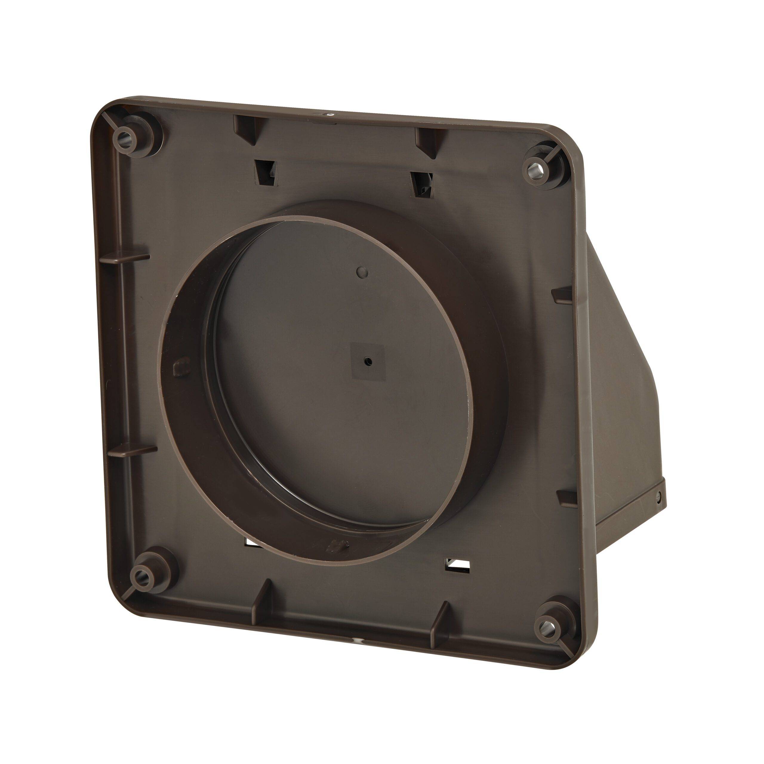 LAMBRO INDUSTRIES Lambro Industries 224B Plastic Exhaust Wall Hood Vent 4 inch