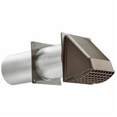 LAMBRO INDUSTRIES Lambro Industries 224B Plastic Exhaust Wall Hood Vent 4 inch