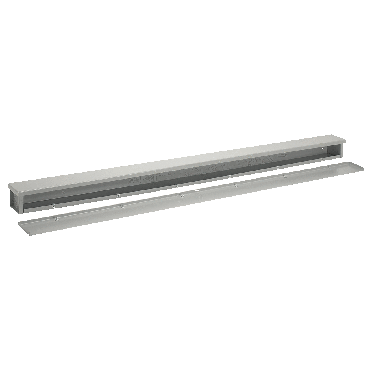 NVENT nVent HOFFMAN A101048RT Wiring Trough, NEMA Type 3R, 10.00x10.00x48.00