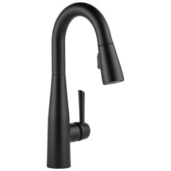 DELTA FAUCET Delta Faucet 9913-BL-DST Essa Single Handle Bar Faucet in Matte Black