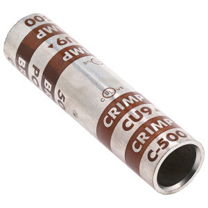 NSI INDUSTRIES Nsi C-500 tinned copper splice - long barrel 500 MCM