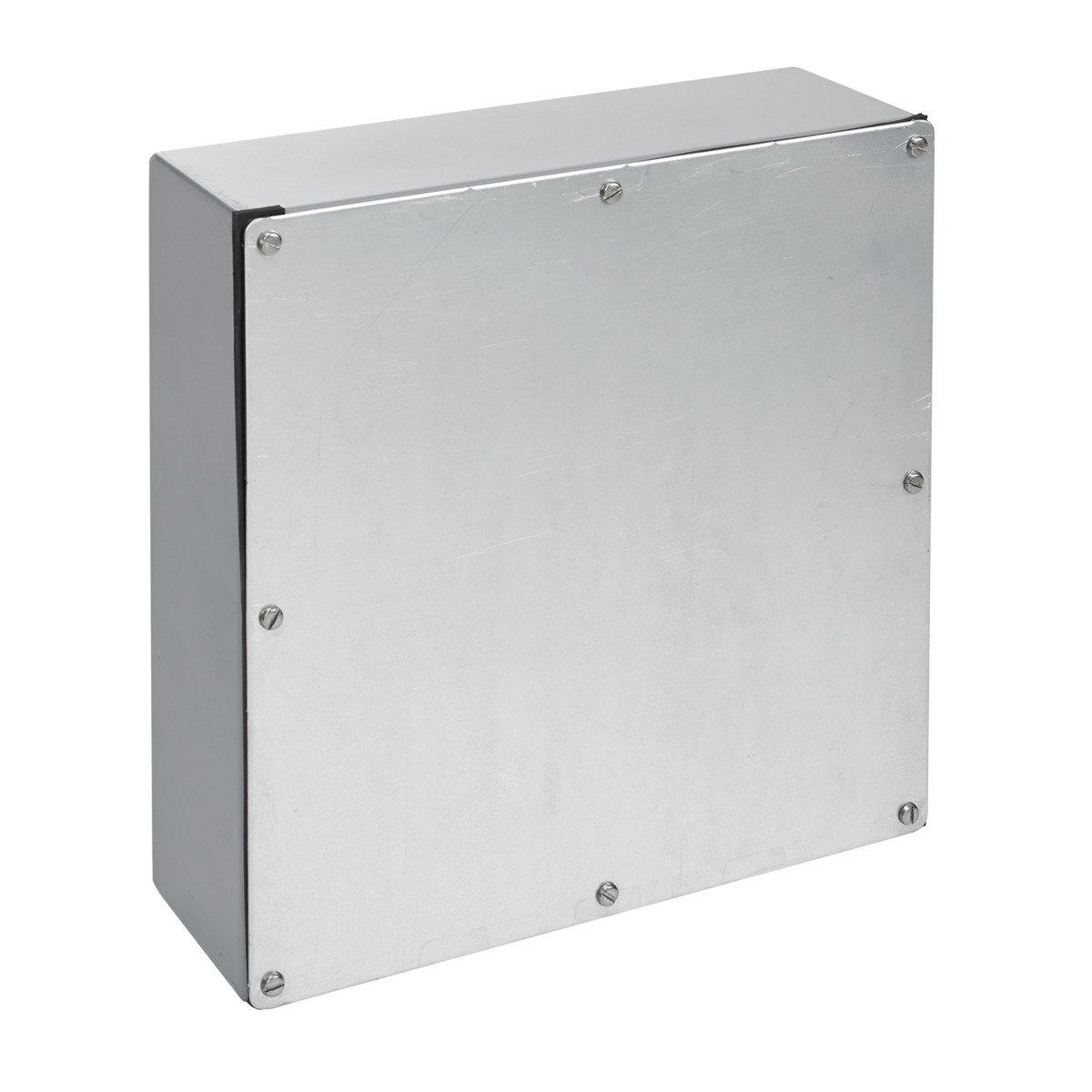NVENT nVent HOFFMAN A12124GSC Screw-Cover Gasketed Type 3, 12.00x12.00x4.00, Galvanized, Steel
