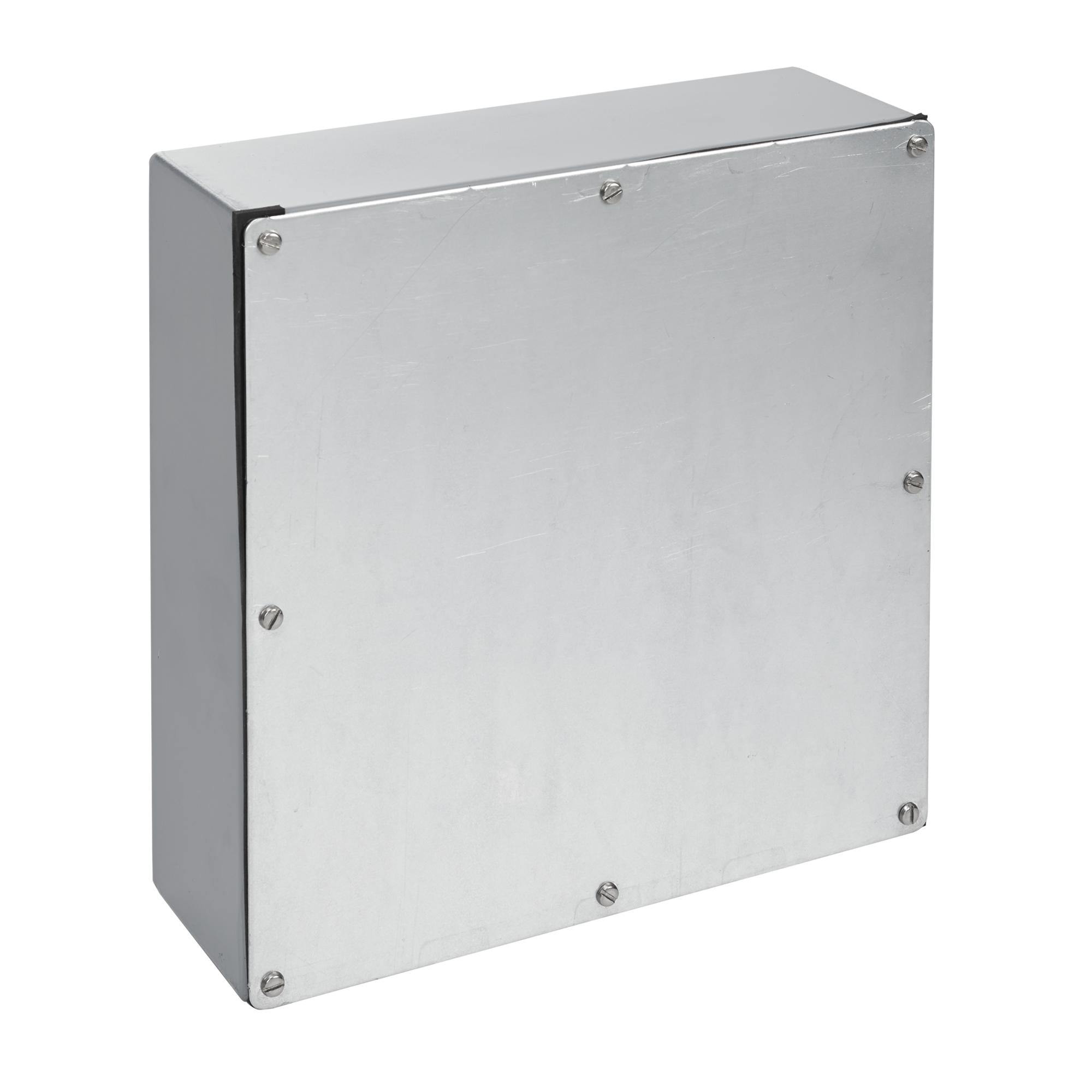 NVENT nVent HOFFMAN A12124GSC Screw-Cover Gasketed Type 3, 12.00x12.00x4.00, Galvanized, Steel