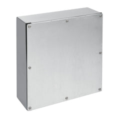 NVENT nVent HOFFMAN A12124GSC Screw-Cover Gasketed Type 3, 12.00x12.00x4.00, Galvanized, Steel