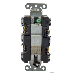 HUBBELL WIRING Hubbell RSD415W 15 Amp 120/277 VAC 4-Way White Rocker Switch