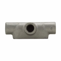 EATON Crouse-Hinds T67 2 T-Style Conduit Body, Form-7, Iron Alloy