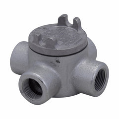 EATON Crouse-Hinds GUAX16 Conduit Outlet Box With Cover 1/2