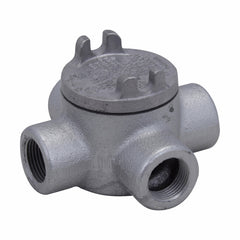 EATON Crouse-Hinds GUAX16 Conduit Outlet Box With Cover 1/2