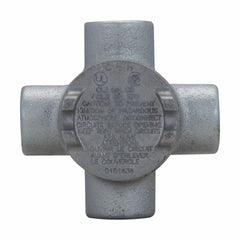 EATON Crouse-Hinds GUAX16 Conduit Outlet Box With Cover 1/2