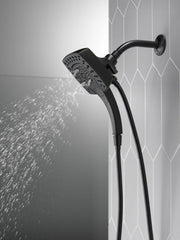 DELTA FAUCET Delta Faucet 58474-BL25 In2Ition Multi Function Hand Shower Matte Black