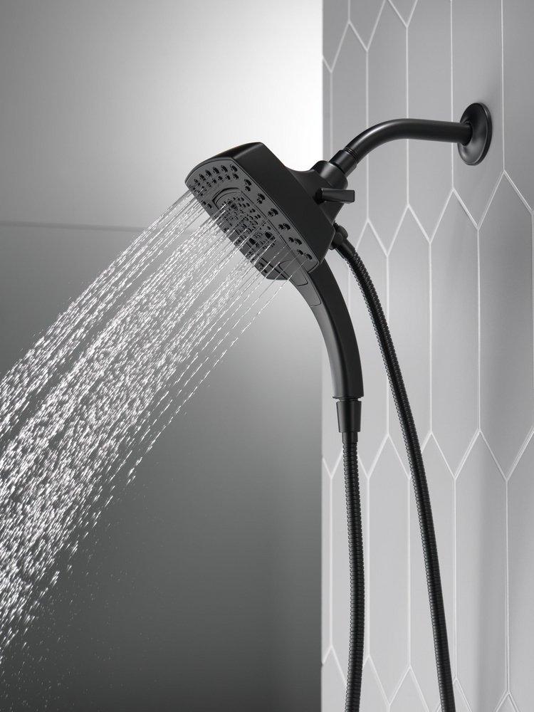 DELTA FAUCET Delta Faucet 58474-BL25 In2Ition Multi Function Hand Shower Matte Black