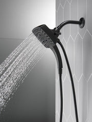DELTA FAUCET Delta Faucet 58474-BL25 In2Ition Multi Function Hand Shower Matte Black