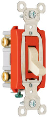 LEGRAND Pass & Seymour PS20AC2W 2Pole Toggle Switch, 20Amp 120/277Volt