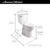 AMERICAN STANDARD GROHE 211AA004.020 Champion PRO Two-Piece Elongated Toilet