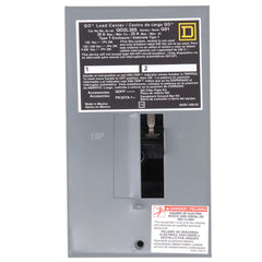 SCHNEIDER ELECTRIC Square D QO2L30S Load Center MLO 30A 120/240V 1PH 2SP NEMA-1