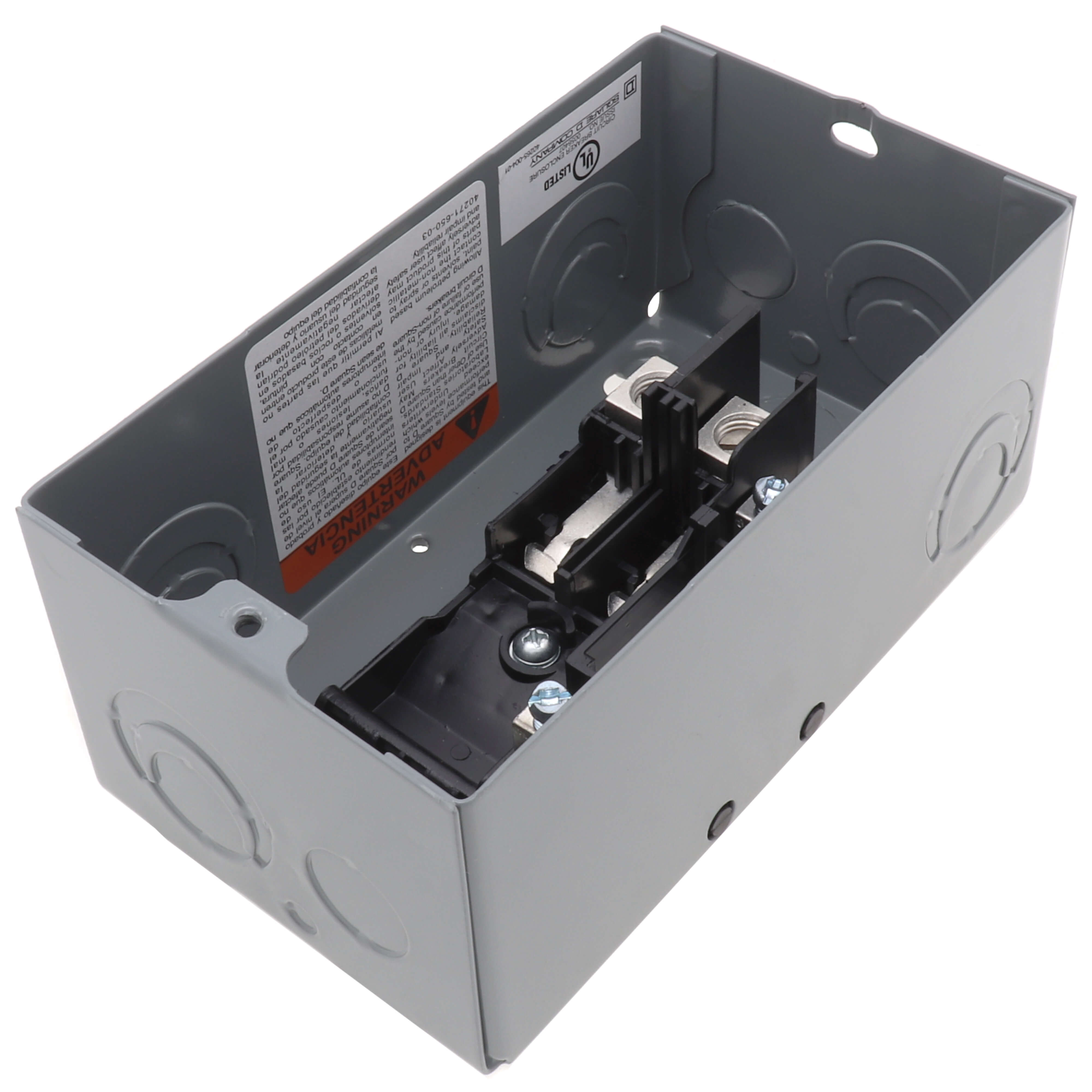 SCHNEIDER ELECTRIC Square D QO2L30S Load Center MLO 30A 120/240V 1PH 2SP NEMA-1
