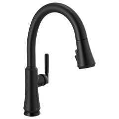 DELTA FAUCET Delta Faucet 9179T-BL-DST Coranto Single Handle Pull Down Kitchen Faucet with Touch Activation