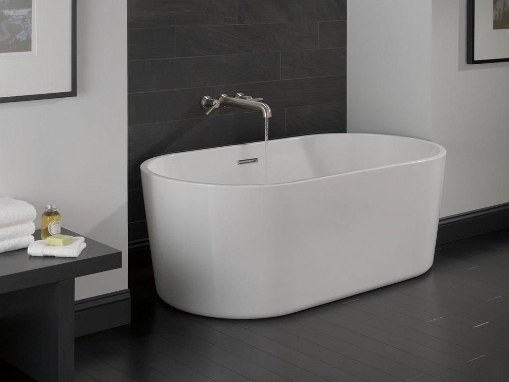 DELTA FAUCET Delta Faucet T5759-SSWL Contemporary Two Handle Wall Mount Filler in Brilliance Stainless Trim Only