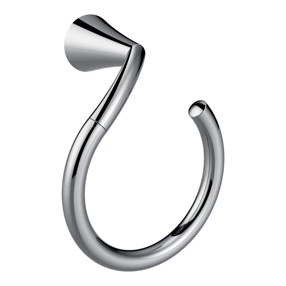 MOEN Moen YB2386CH Glyde Round Open Towel Ring in Polished Chrome