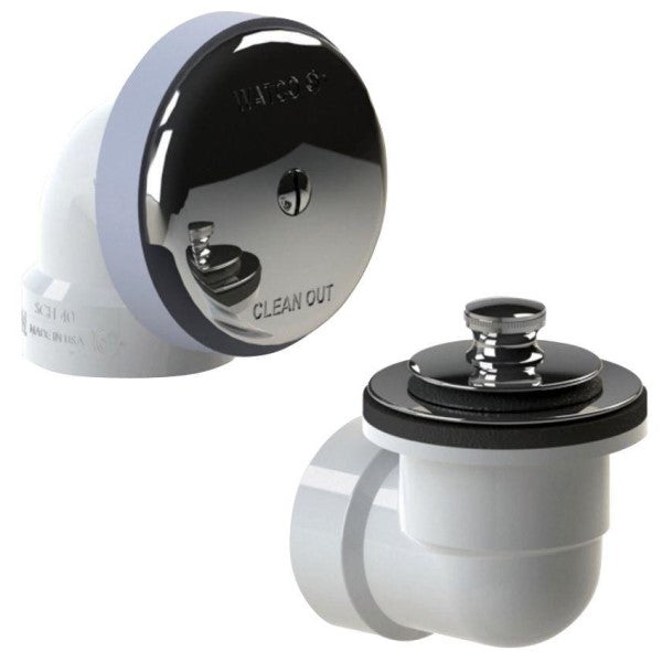 WATCO Watco 601-PP-PVC-CP Bath Waste Half Kit PVC
