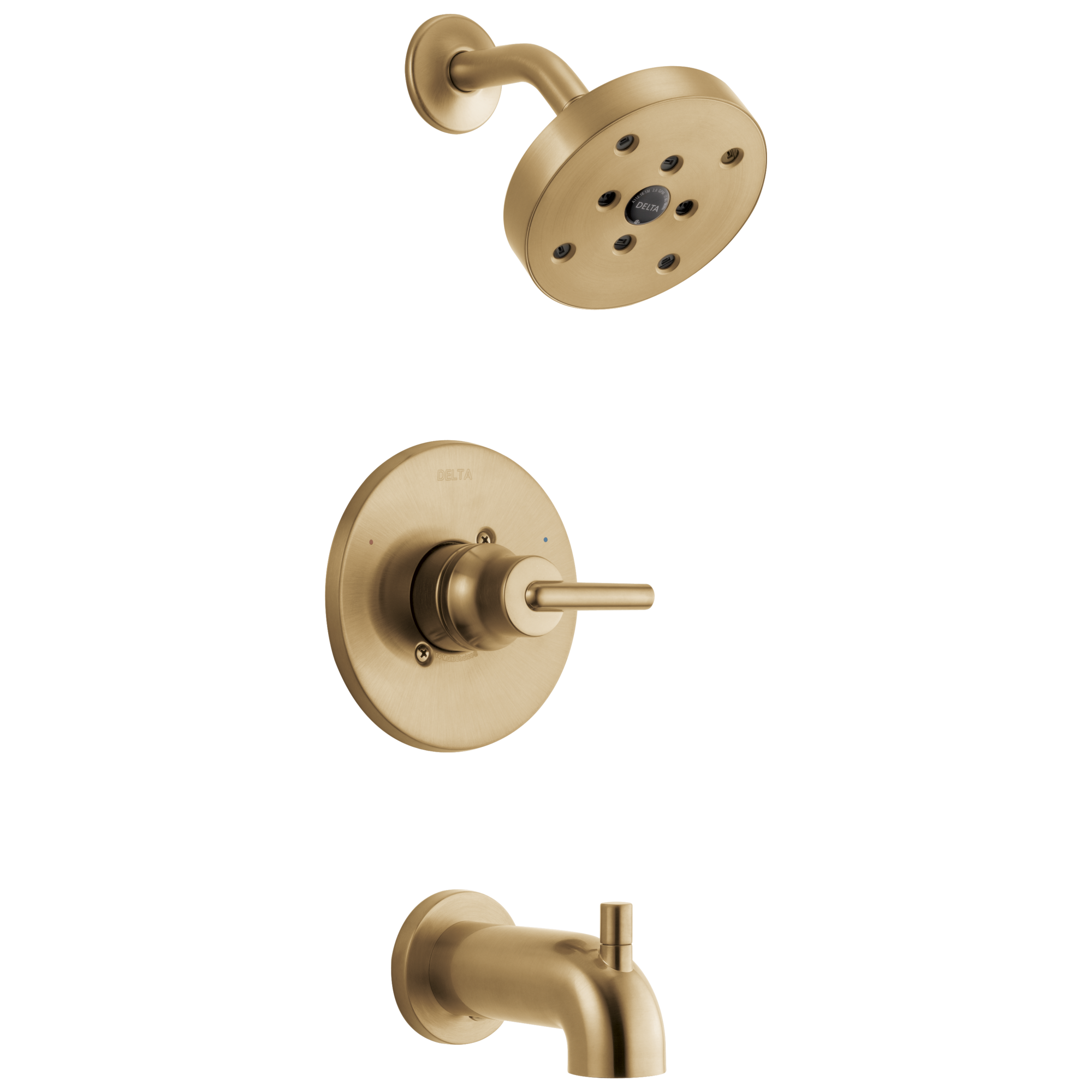 DELTA FAUCET Delta Faucet T14459-CZ Trinsic Tub/Shower Trim Only H2Okinetic