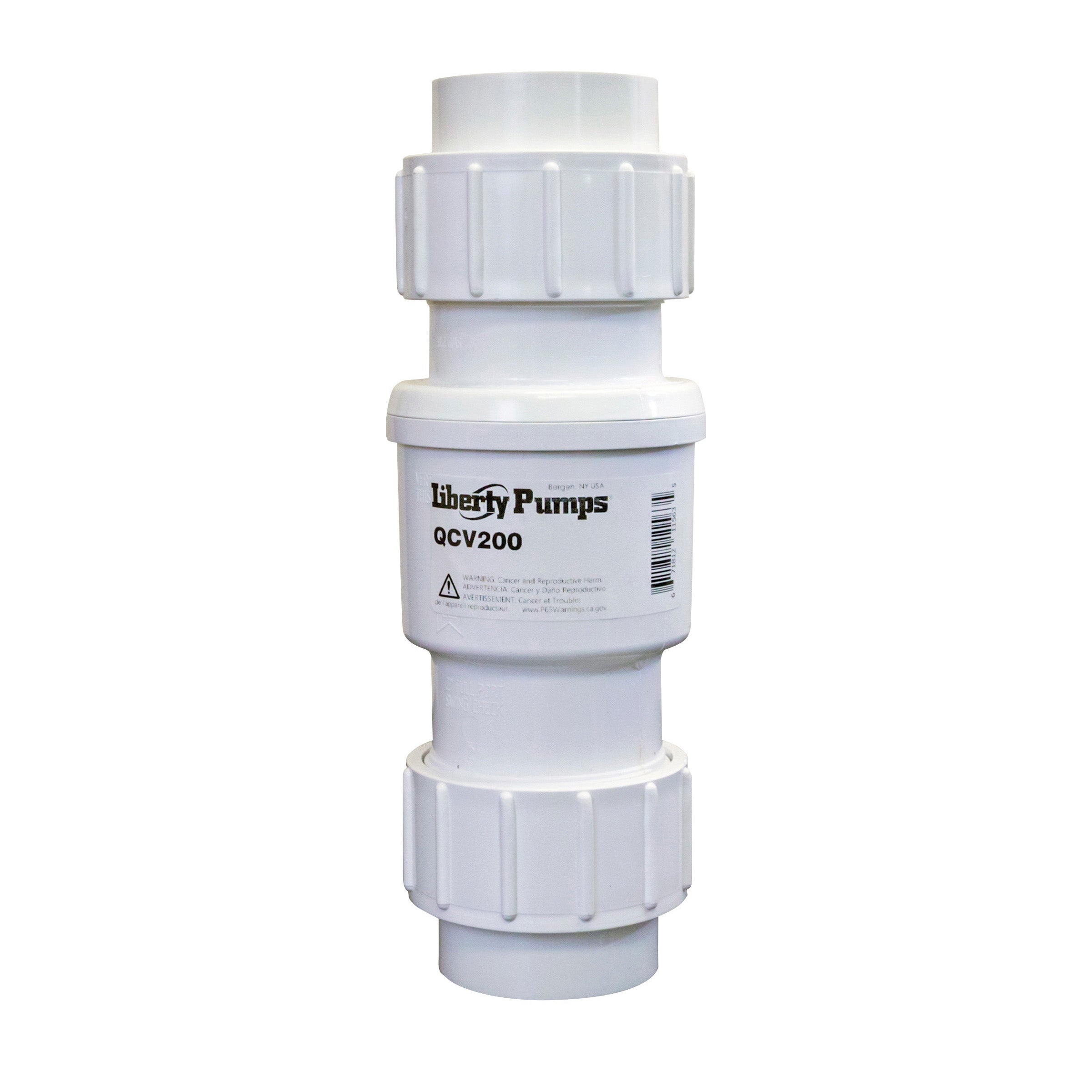 LIBERTY PUMPS Liberty Pumps QCV200 2 in. 2.5 lbs Spring Check Valve