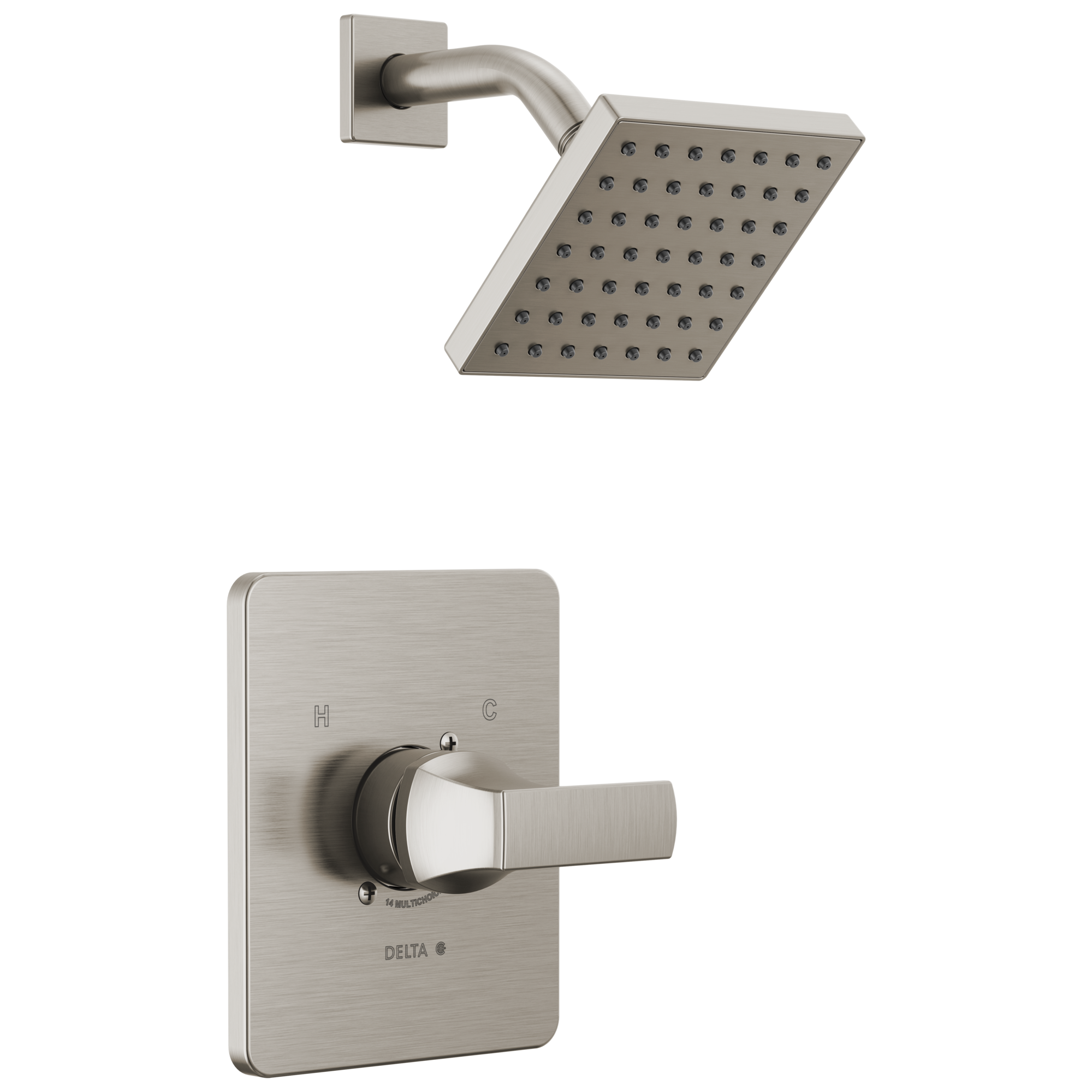 DELTA FAUCET DEL T14237-SS Velum Shower Faucet Set Stainless