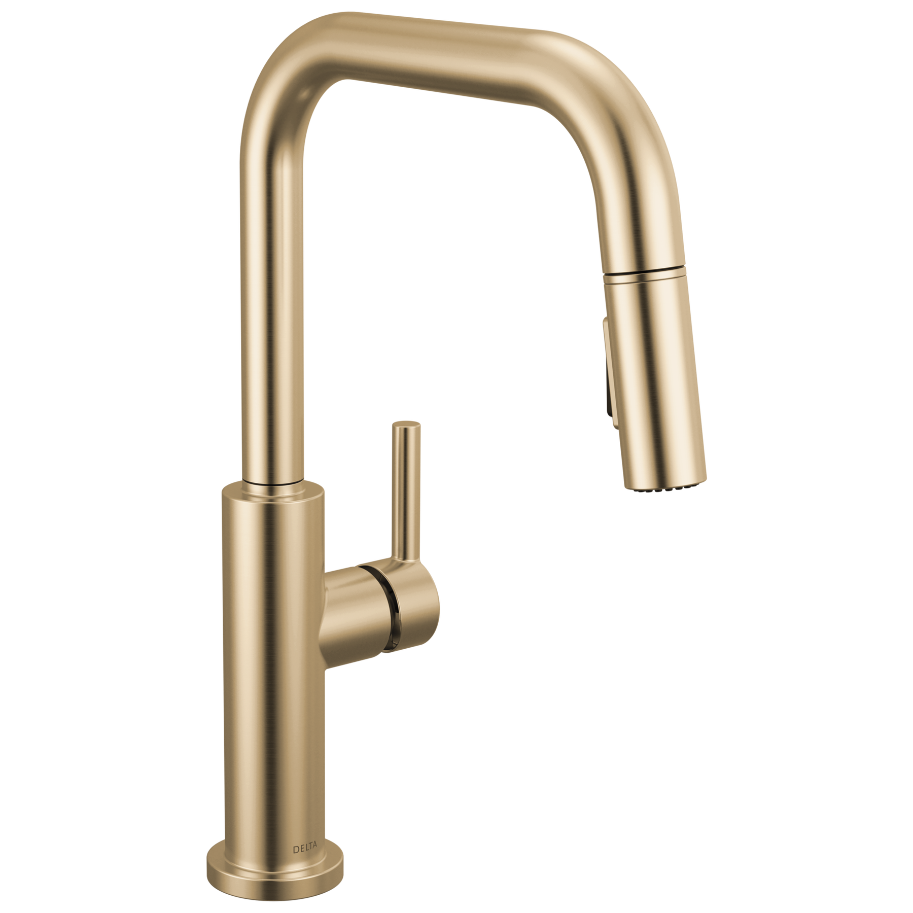 DELTA FAUCET Delta Faucet 19868LF-CZ Nicoli Single Handle Pull-Down Kitchen Faucet in Champagne Bronze