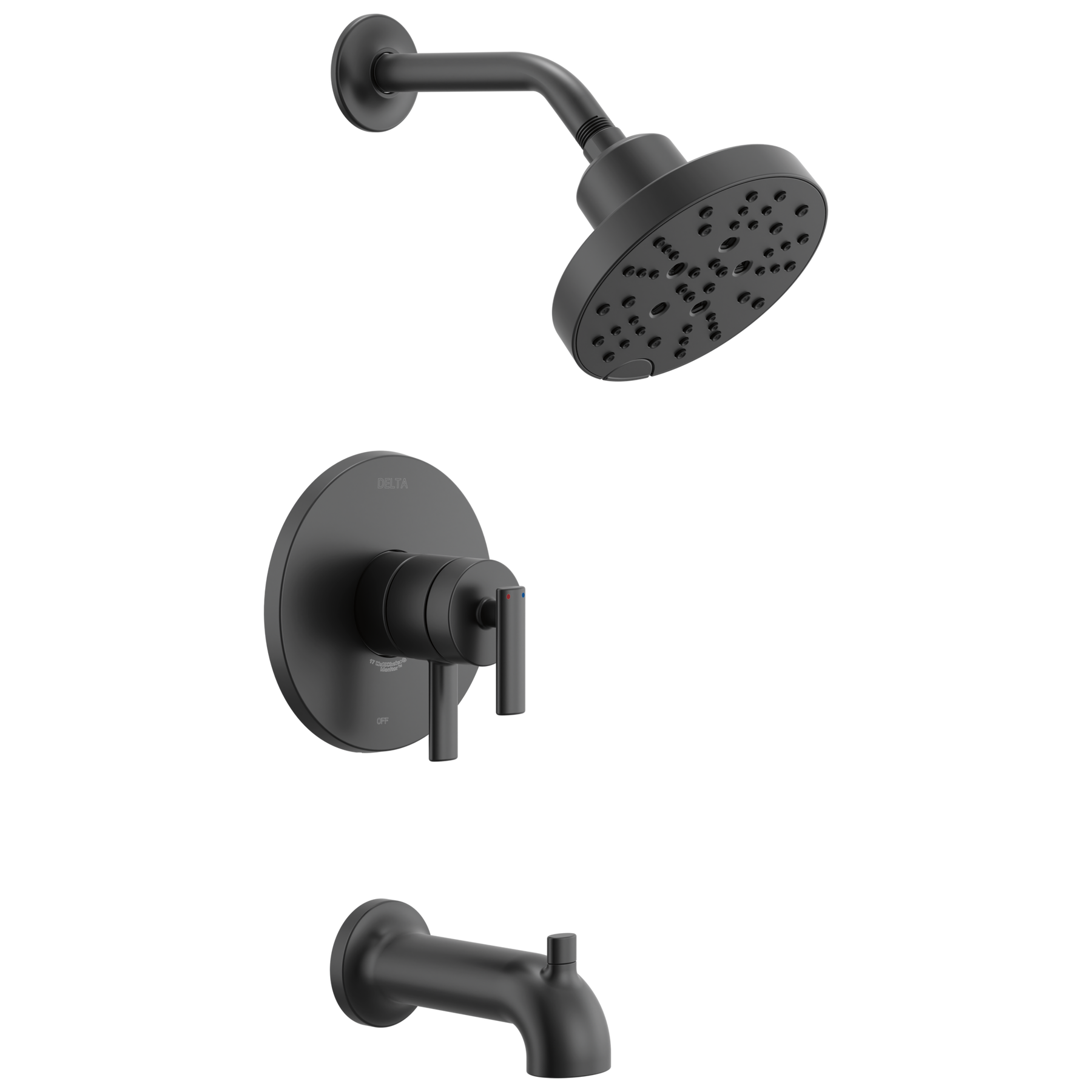 DELTA FAUCET Delta T17442-BL Monitor 17 Series Tub & Shower Trim 1.75 gpm