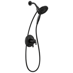 DELTA FAUCET Delta Faucet T17233-BL-I Kayra Shower Trim Only with Intuition Handshower Matte Black